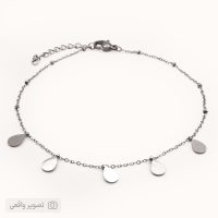 پابند زنانه ظریف مدل اشکی