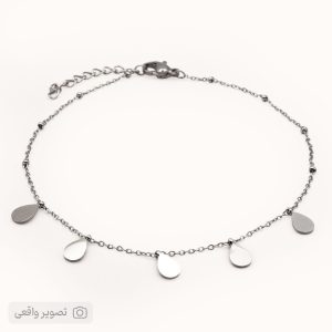 پابند زنانه ظریف مدل اشکی