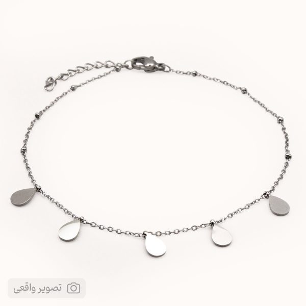 پابند زنانه ظریف مدل اشکی