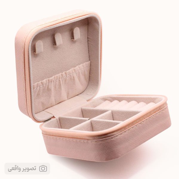 جعبه جواهرات و زیورآلات مدل مربعی