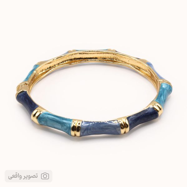 دستبند بنگل زنانه مدل میناکاری