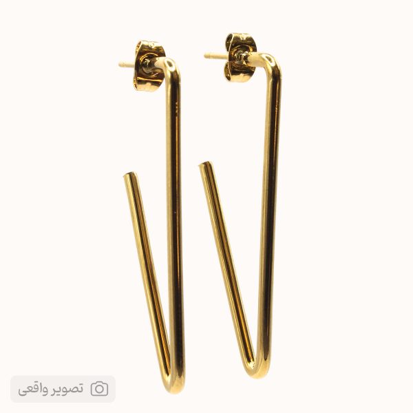 گوشواره مثلثی میله‌ای
