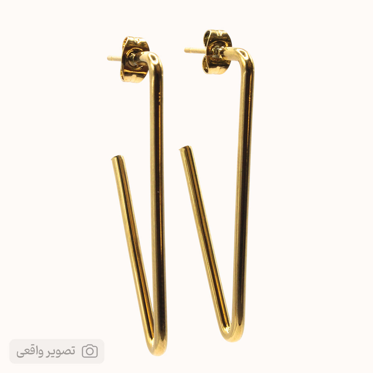 گوشواره مثلثی میله‌ای