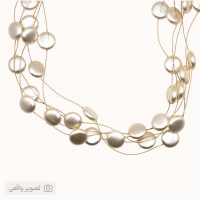 گردنبند مروارید دخترانه مدل دایره‌ای