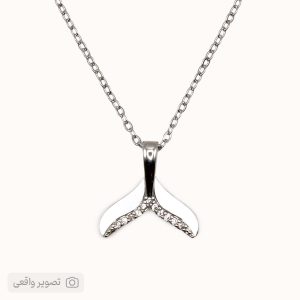 گردنبند دخترانه مدل دم وال